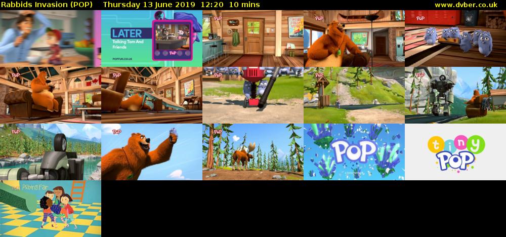 Rabbids Invasion (POP) Thursday 13 June 2019 12:20 - 12:30
