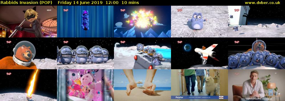 Rabbids Invasion (POP) Friday 14 June 2019 12:00 - 12:10