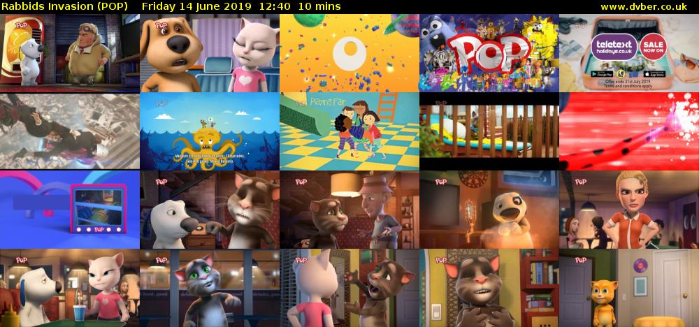 Rabbids Invasion (POP) Friday 14 June 2019 12:40 - 12:50