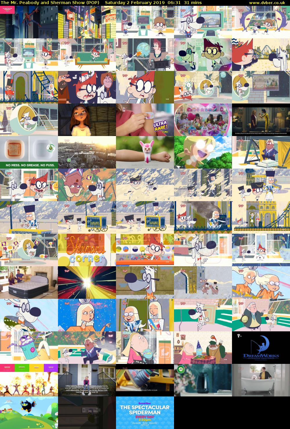 The Mr. Peabody and Sherman Show (POP) Saturday 2 February 2019 06:31 - 07:02