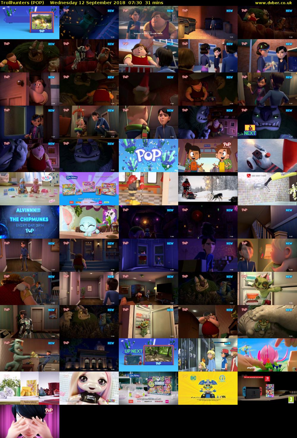 Trollhunters (POP) Wednesday 12 September 2018 07:30 - 08:01