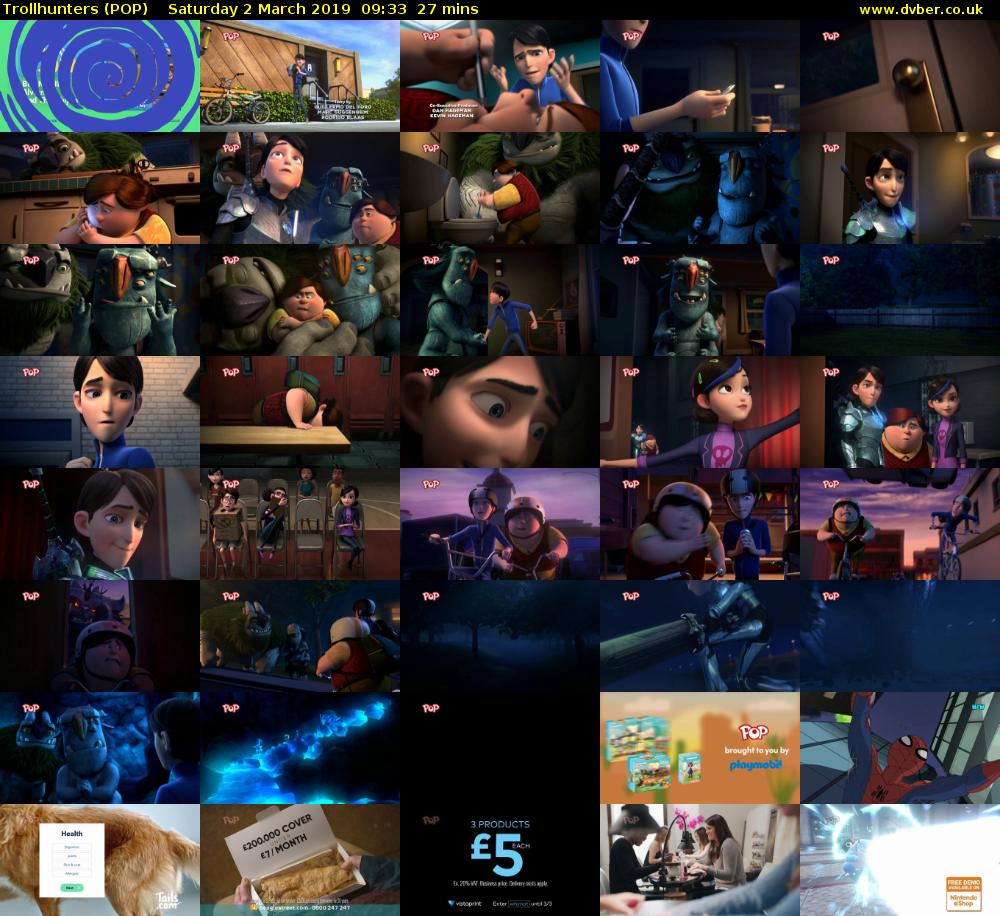 Trollhunters (POP) Saturday 2 March 2019 09:33 - 10:00