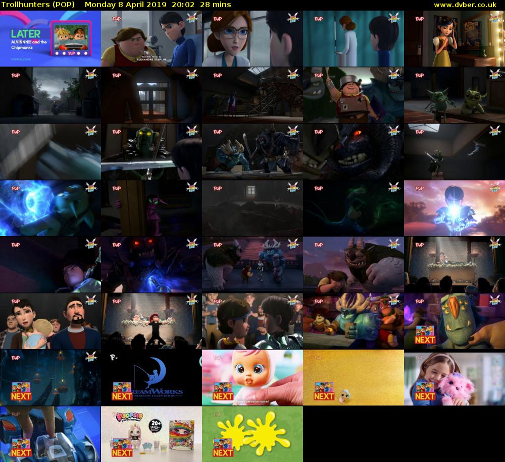 Trollhunters (POP) Monday 8 April 2019 20:02 - 20:30