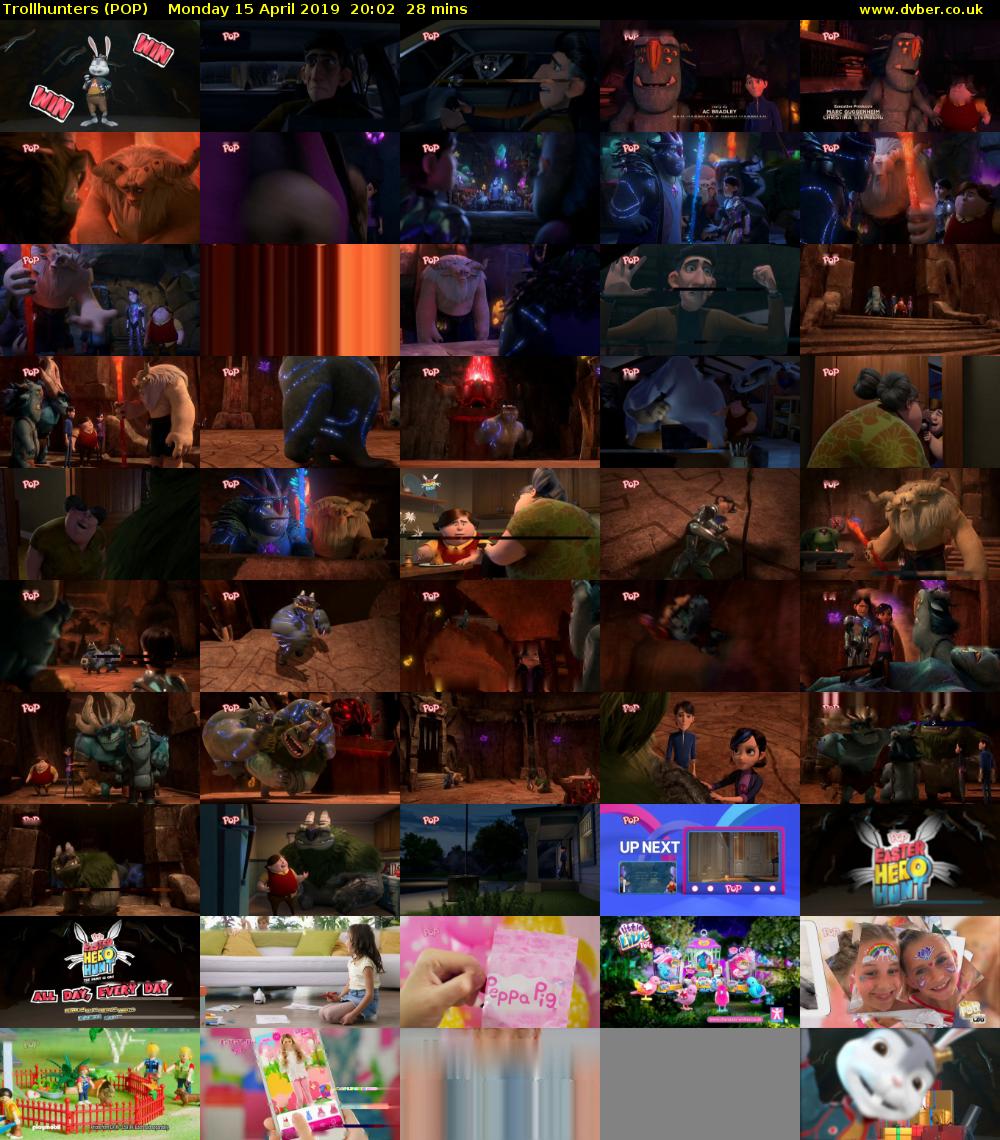 Trollhunters (POP) Monday 15 April 2019 20:02 - 20:30