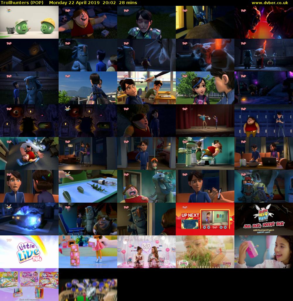 Trollhunters (POP) Monday 22 April 2019 20:02 - 20:30