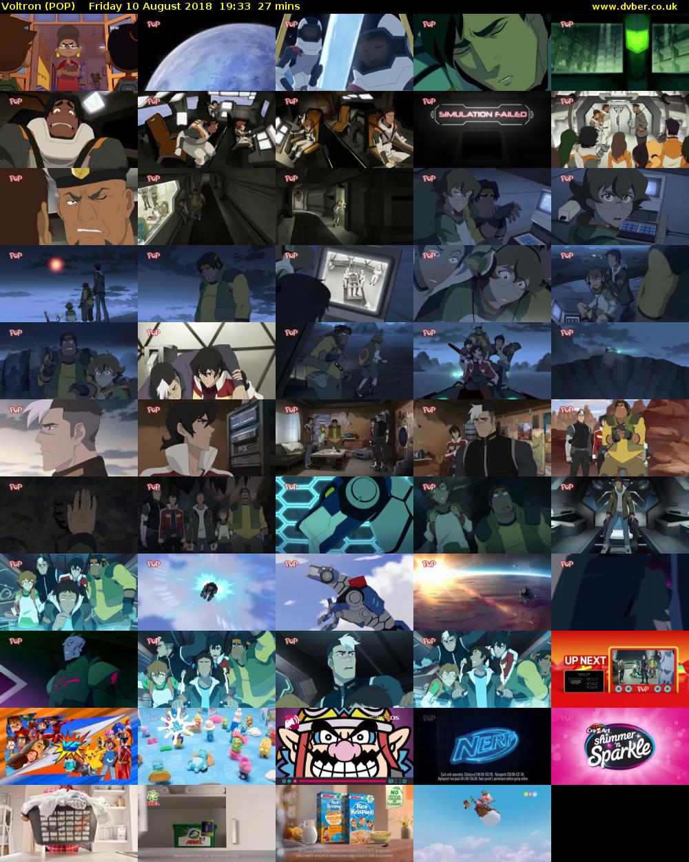 Voltron (POP) Friday 10 August 2018 19:33 - 20:00