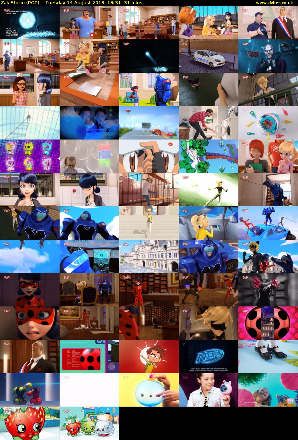Zak Storm (POP) Tuesday 14 August 2018 18:31 - 19:02
