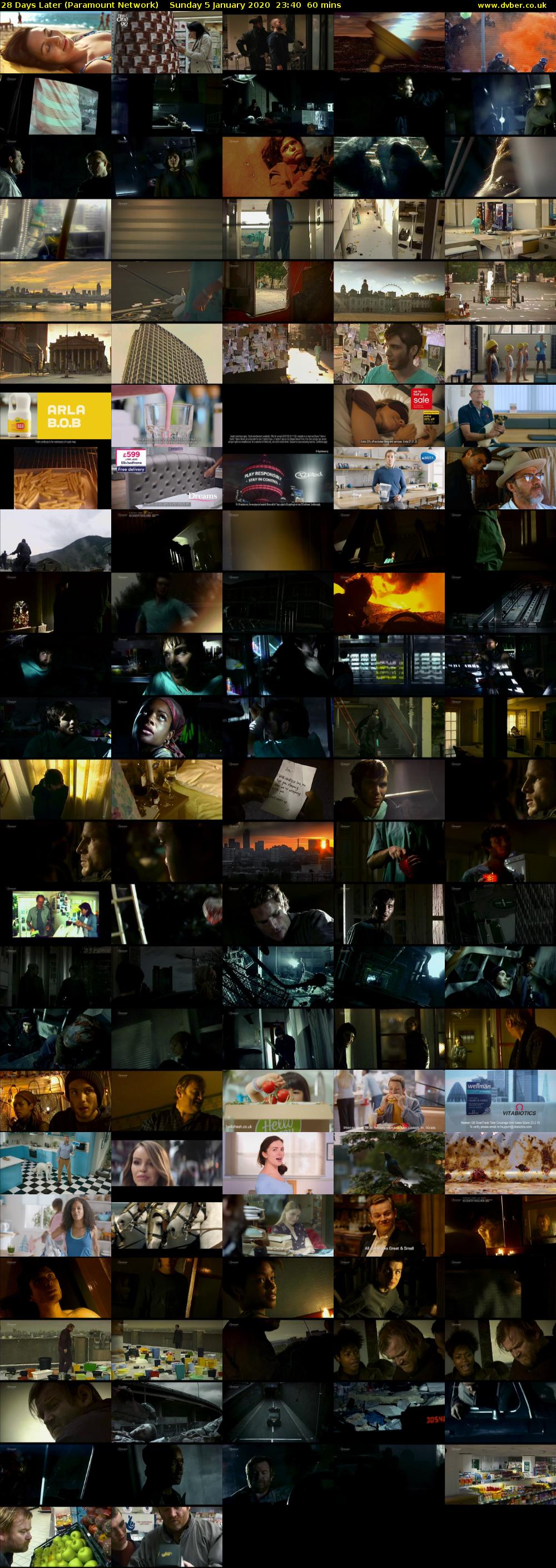 28 Days Later (Paramount Network) Sunday 5 January 2020 23:40 - 00:40
