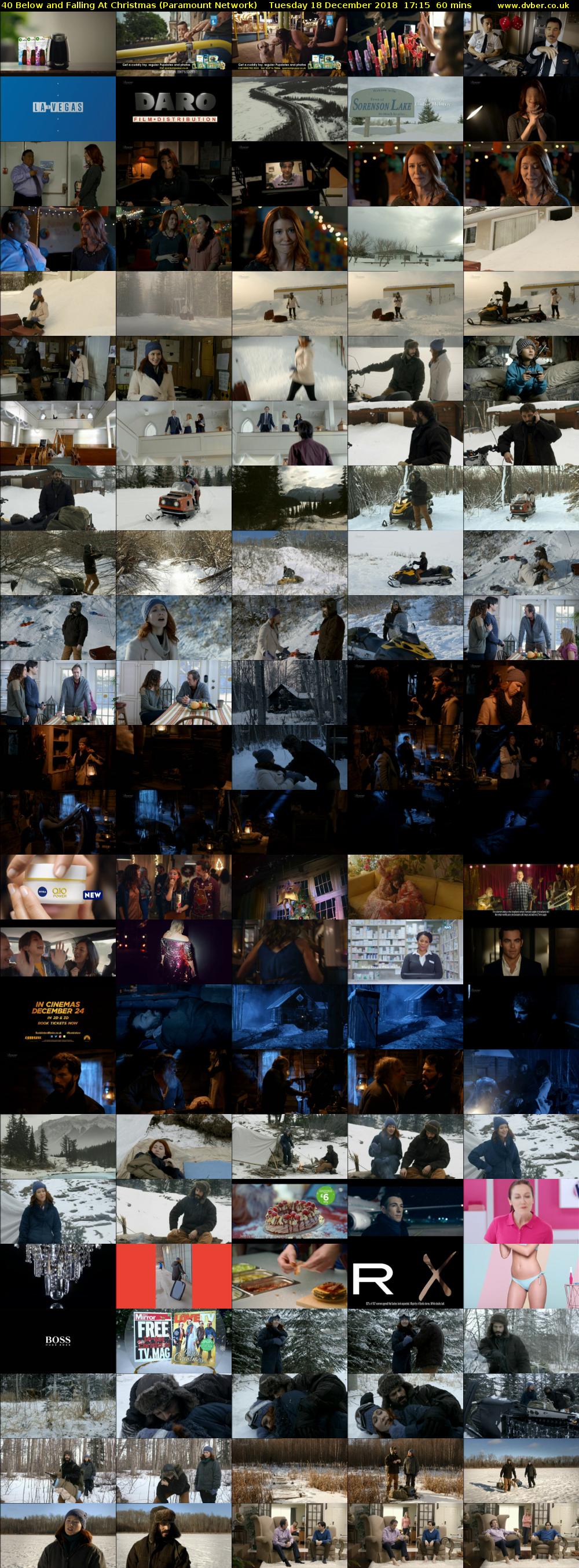 40 Below and Falling At Christmas (Paramount Network) Tuesday 18 December 2018 17:15 - 18:15