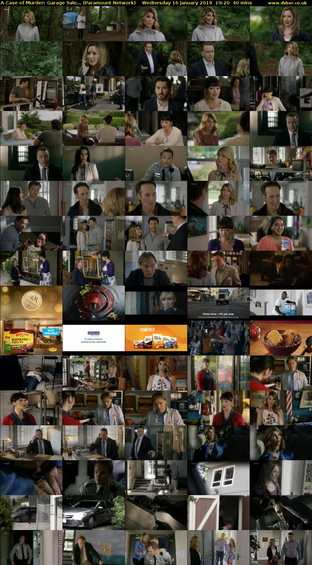 A Case of Murder: Garage Sale... (Paramount Network) Wednesday 16 January 2019 19:20 - 20:00