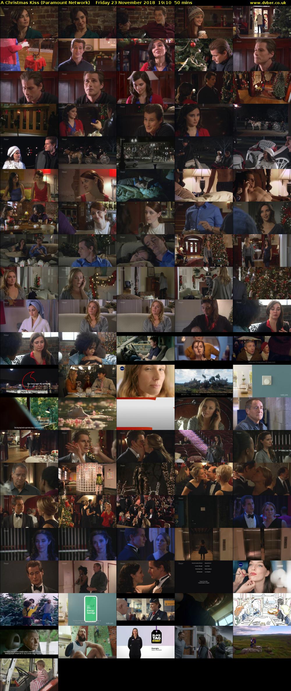 A Christmas Kiss (Paramount Network) Friday 23 November 2018 19:10 - 20:00