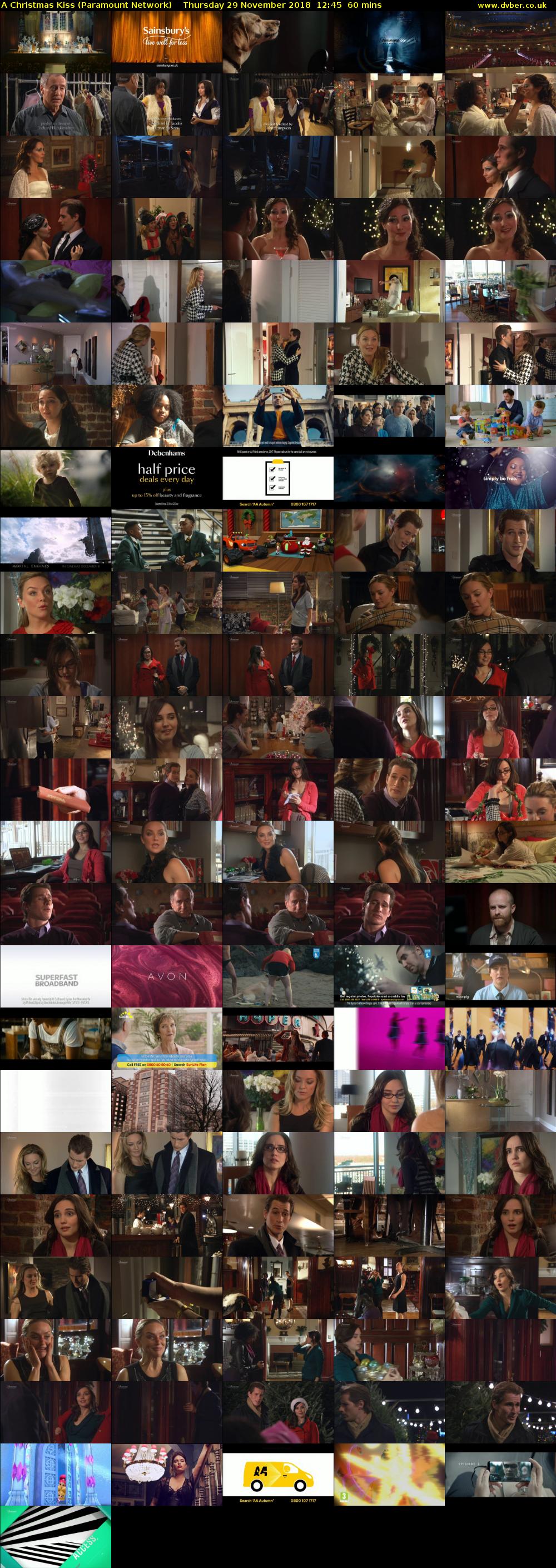 A Christmas Kiss (Paramount Network) Thursday 29 November 2018 12:45 - 13:45