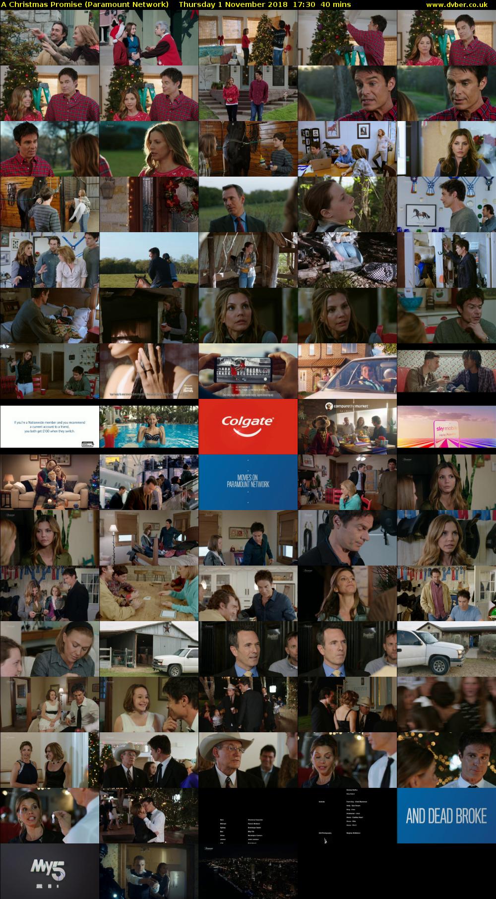 A Christmas Promise (Paramount Network) Thursday 1 November 2018 17:30 - 18:10