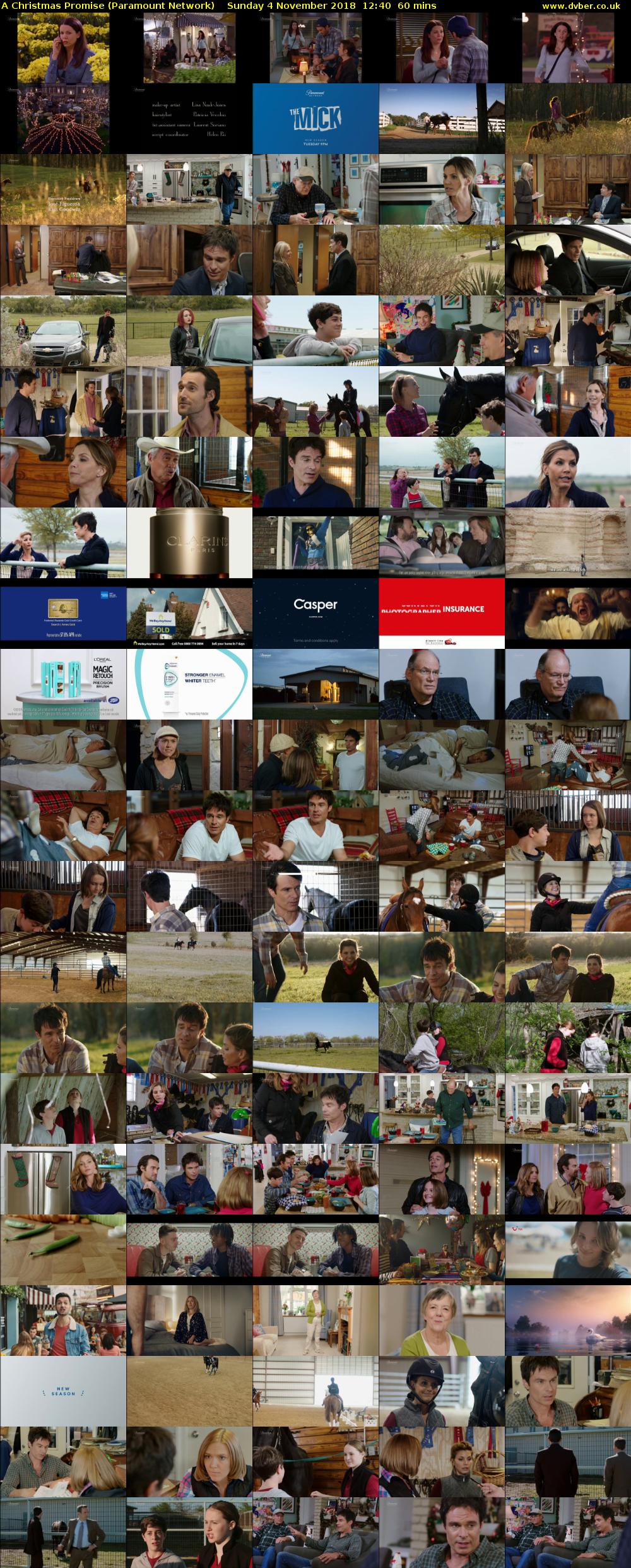 A Christmas Promise (Paramount Network) Sunday 4 November 2018 12:40 - 13:40