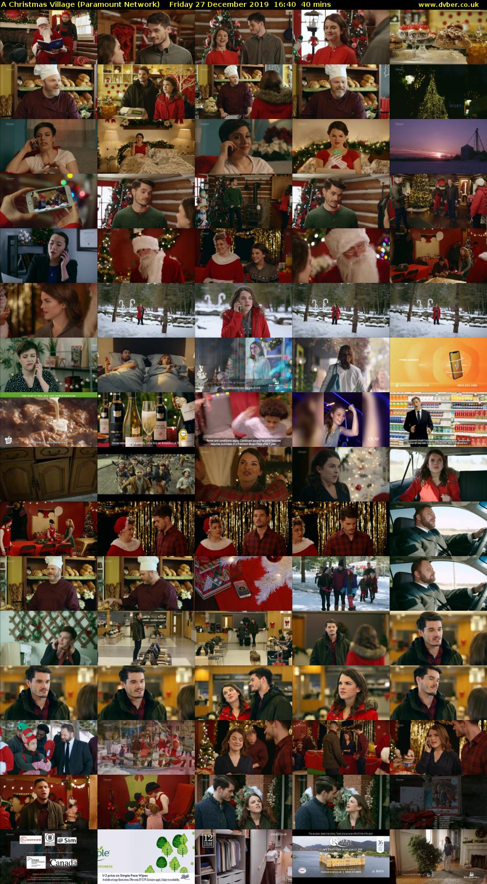 A Christmas Village (Paramount Network) Friday 27 December 2019 16:40 - 17:20