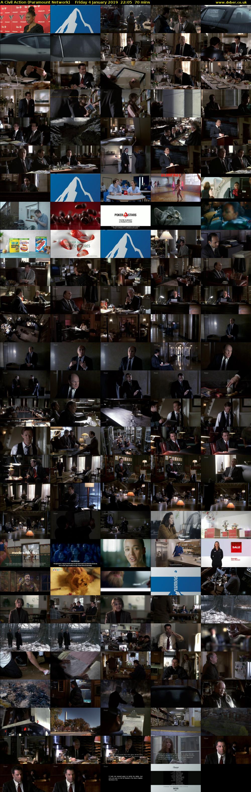 A Civil action (Paramount Network) Friday 4 January 2019 22:05 - 23:15