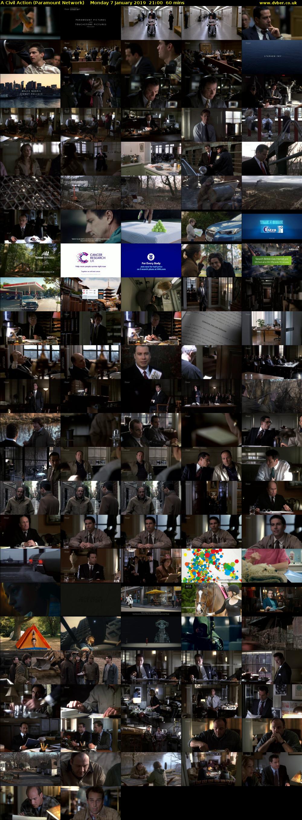 A Civil action (Paramount Network) Monday 7 January 2019 21:00 - 22:00