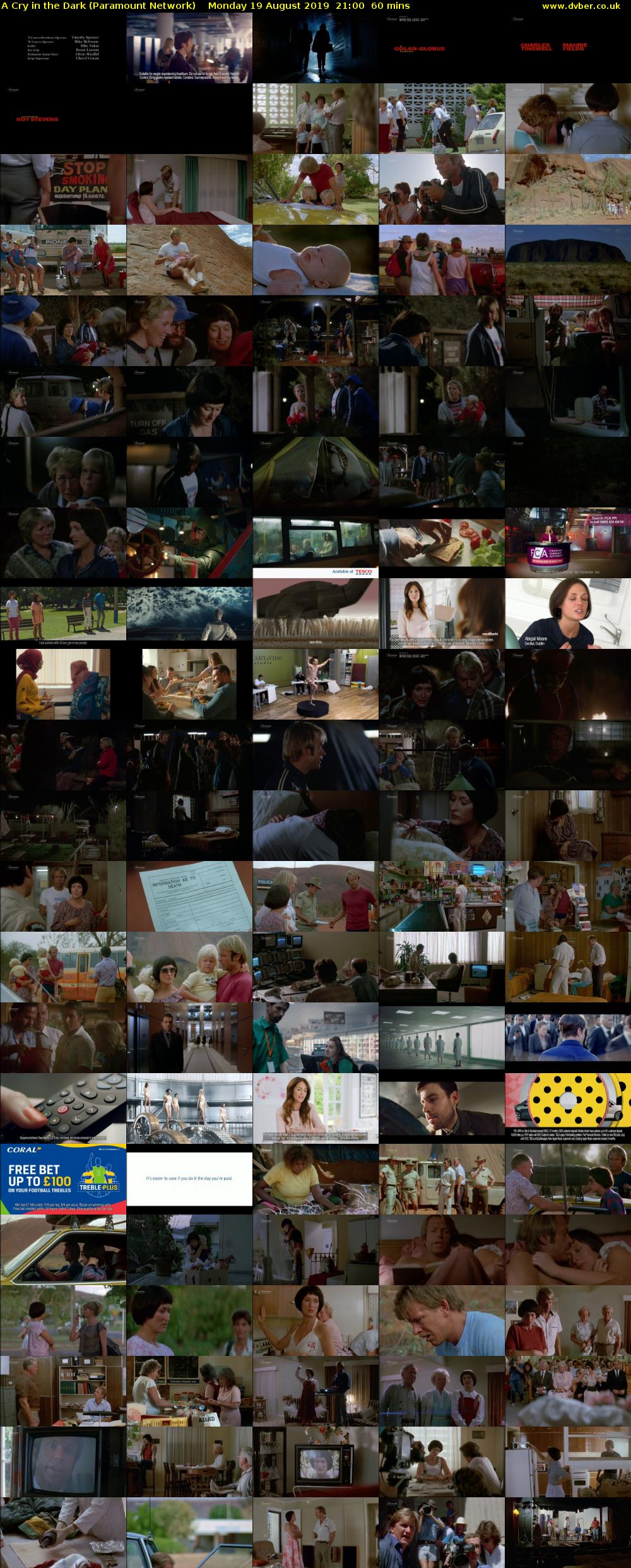 A Cry in the Dark (Paramount Network) Monday 19 August 2019 21:00 - 22:00