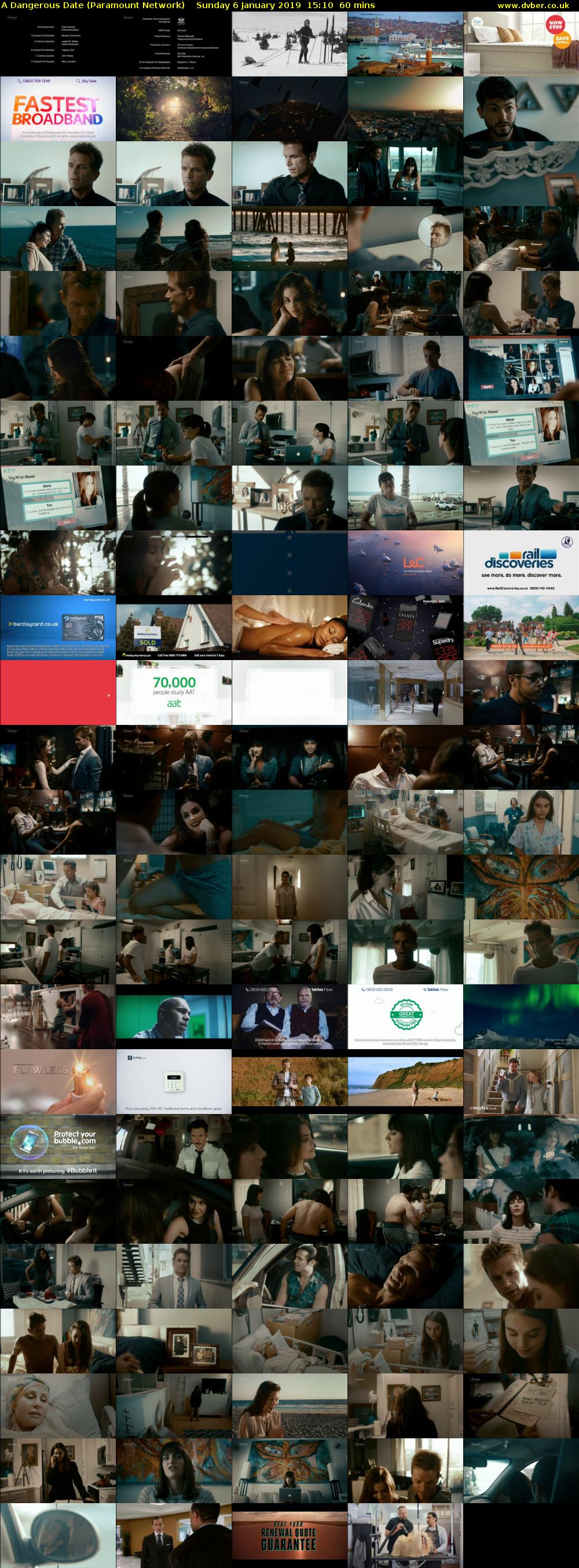 A Dangerous Date (Paramount Network) Sunday 6 January 2019 15:10 - 16:10