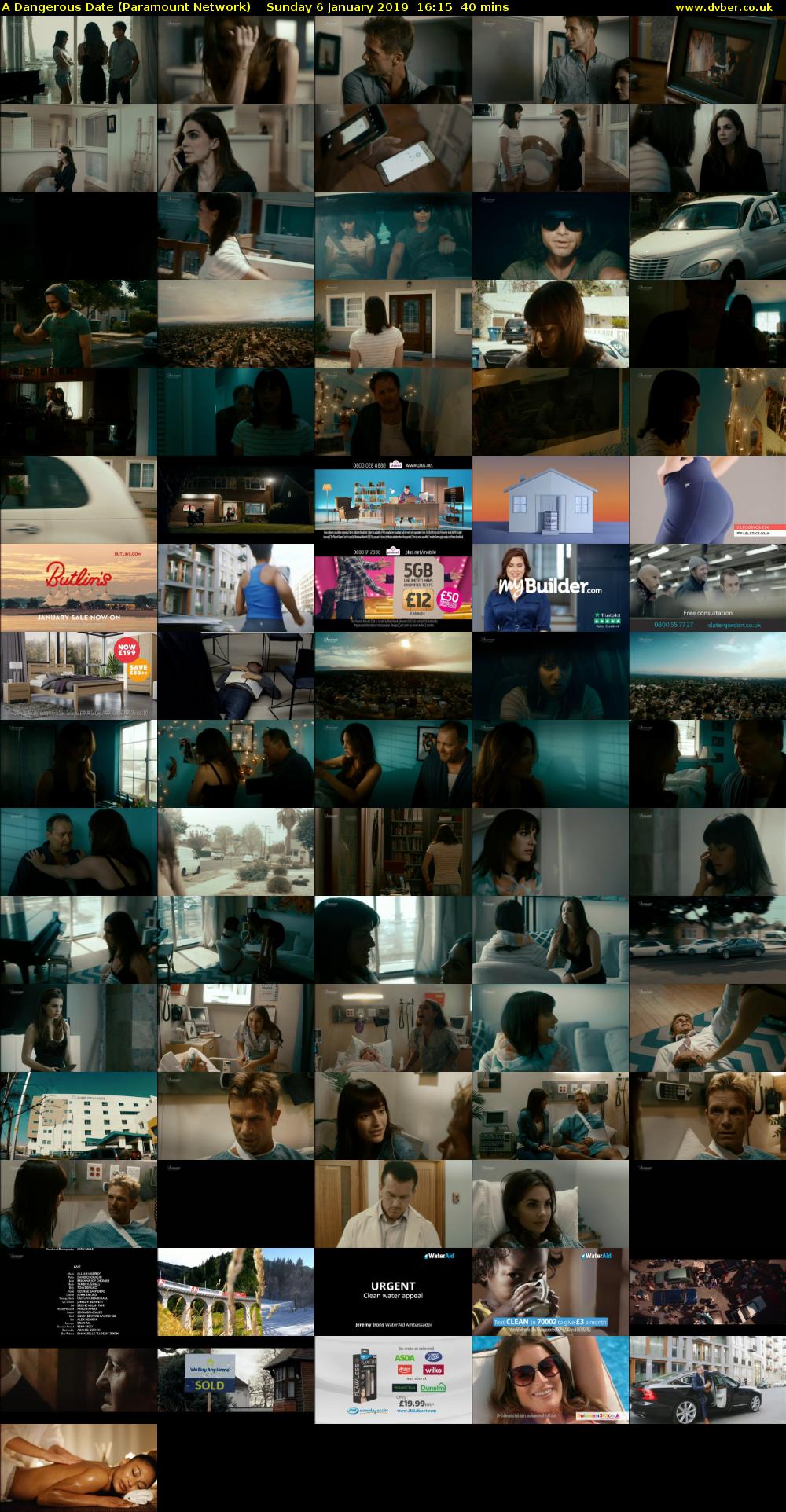 A Dangerous Date (Paramount Network) Sunday 6 January 2019 16:15 - 16:55