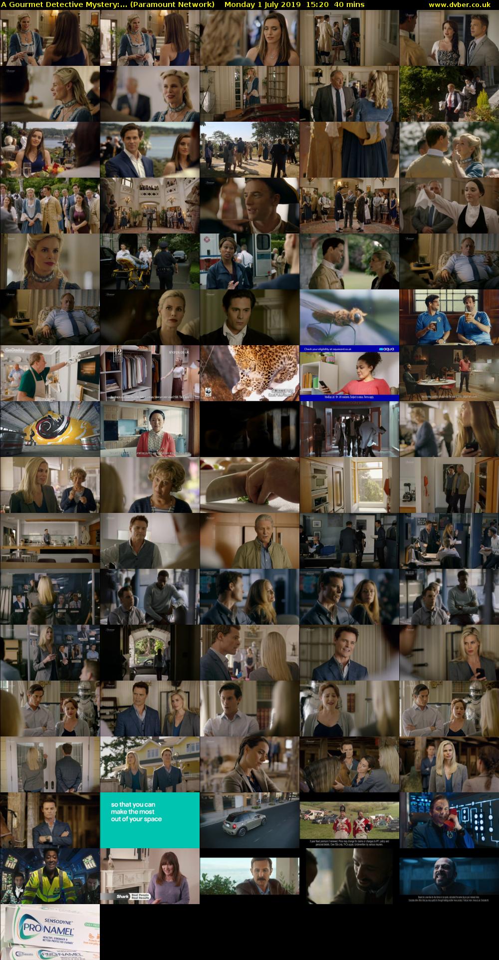 A Gourmet Detective Mystery:... (Paramount Network) Monday 1 July 2019 15:20 - 16:00