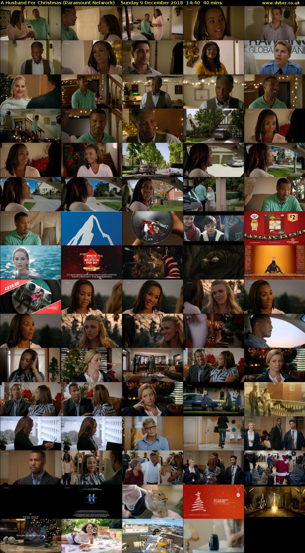 A Husband For Christmas (Paramount Network) Sunday 9 December 2018 14:40 - 15:20