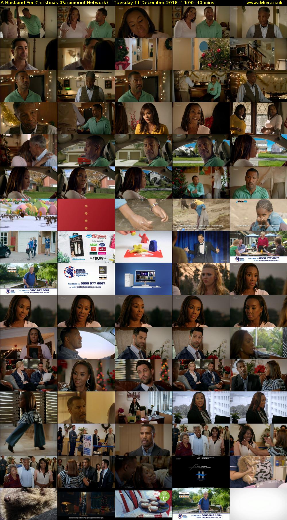 A Husband For Christmas (Paramount Network) Tuesday 11 December 2018 14:00 - 14:40