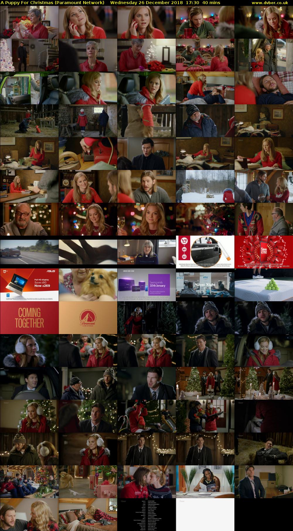 A Puppy For Christmas (Paramount Network) Wednesday 26 December 2018 17:30 - 18:10