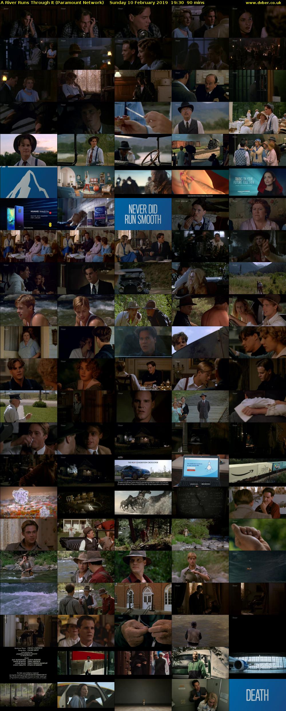 A River Runs Through It (Paramount Network) Sunday 10 February 2019 19:30 - 21:00