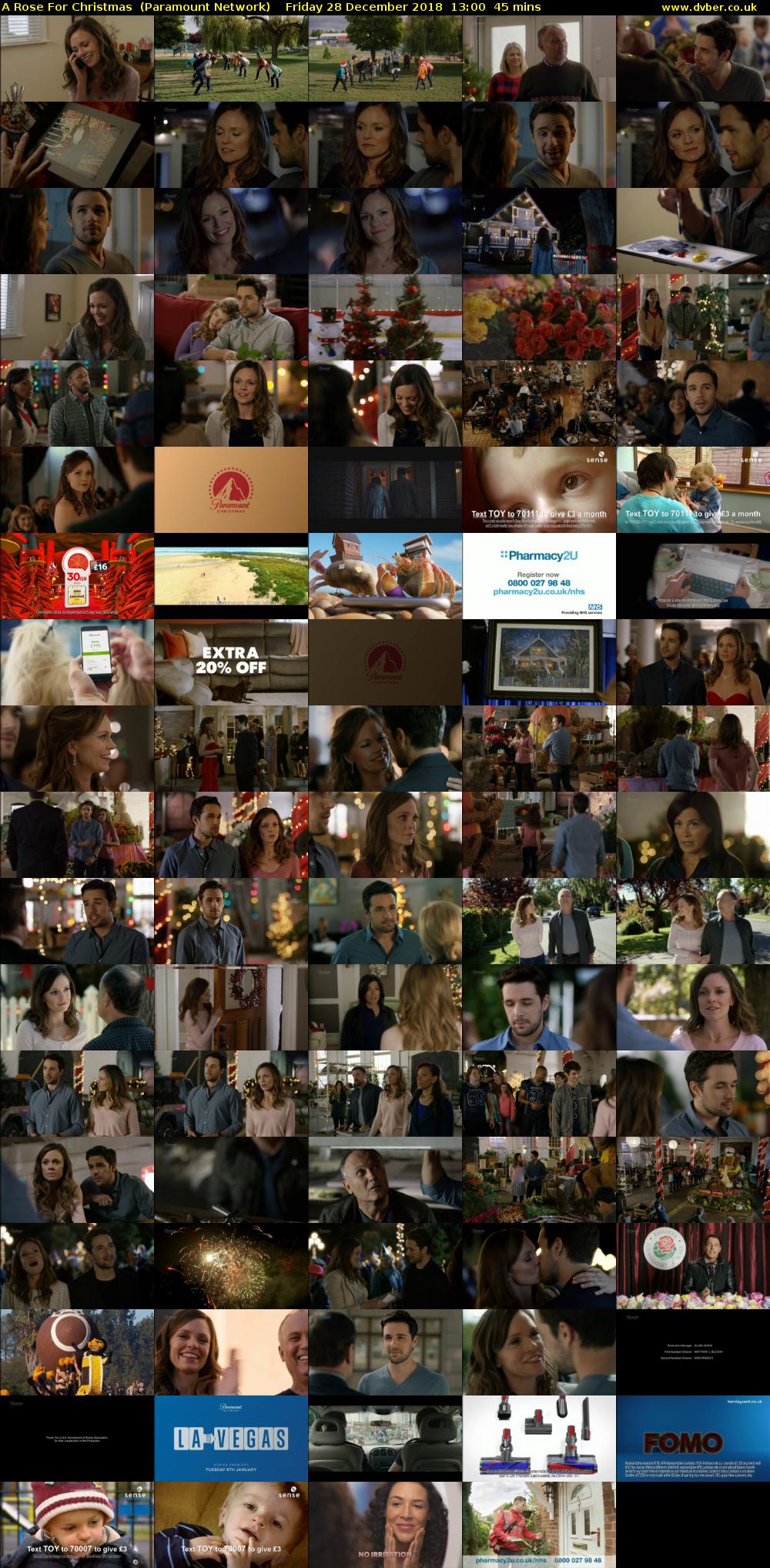 A Rose For Christmas  (Paramount Network) Friday 28 December 2018 13:00 - 13:45