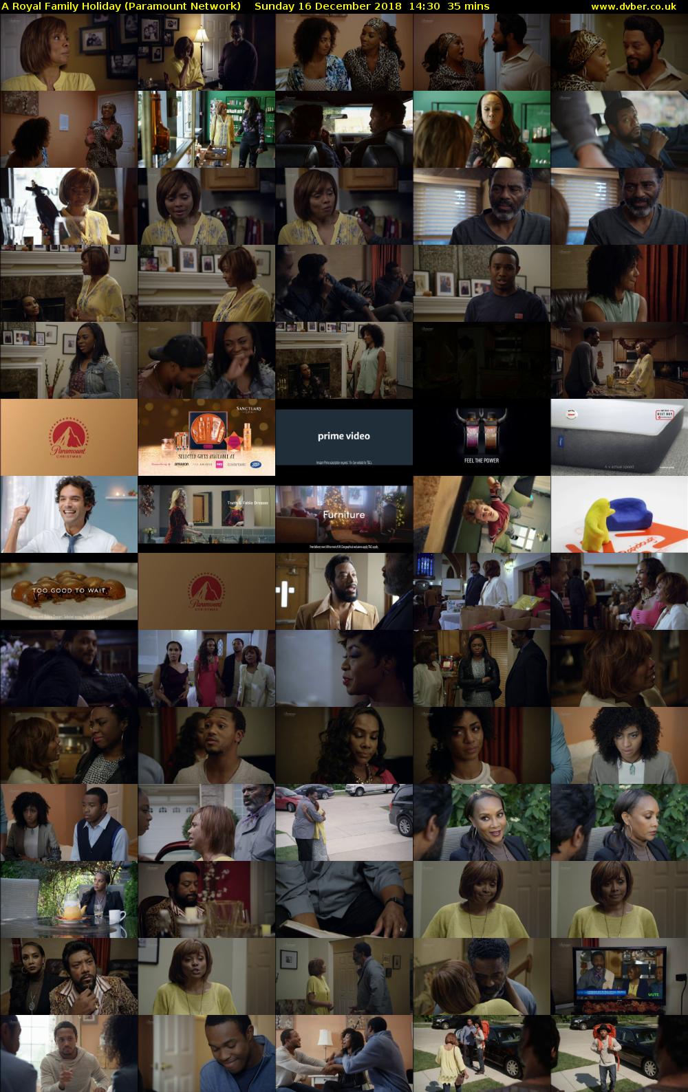 A Royal Family Holiday (Paramount Network) Sunday 16 December 2018 14:30 - 15:05