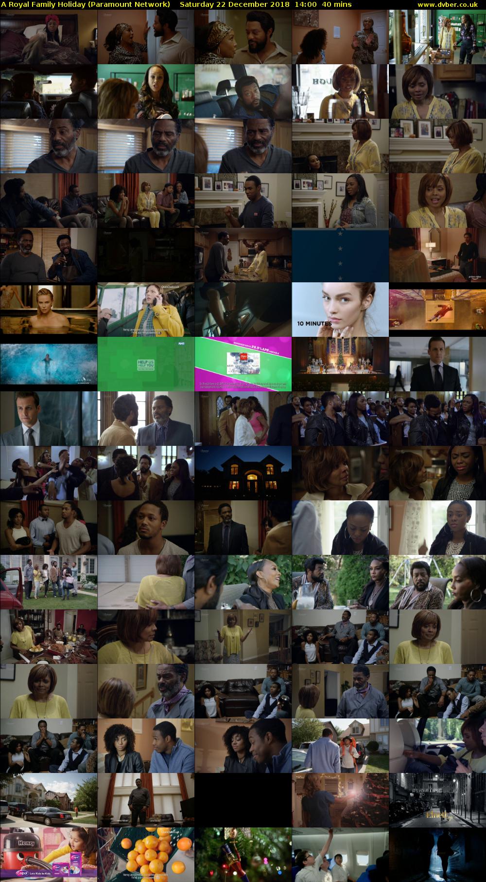 A Royal Family Holiday (Paramount Network) Saturday 22 December 2018 14:00 - 14:40