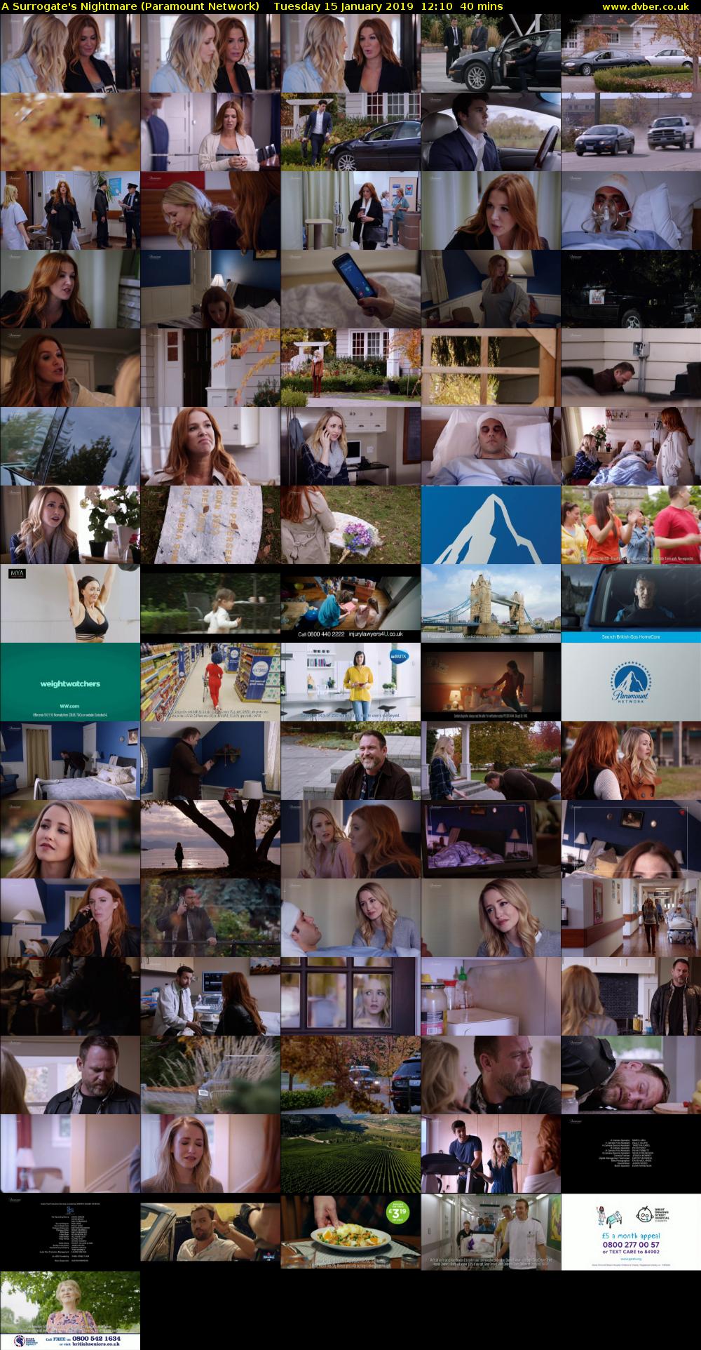 A Surrogate's Nightmare (Paramount Network) Tuesday 15 January 2019 12:10 - 12:50