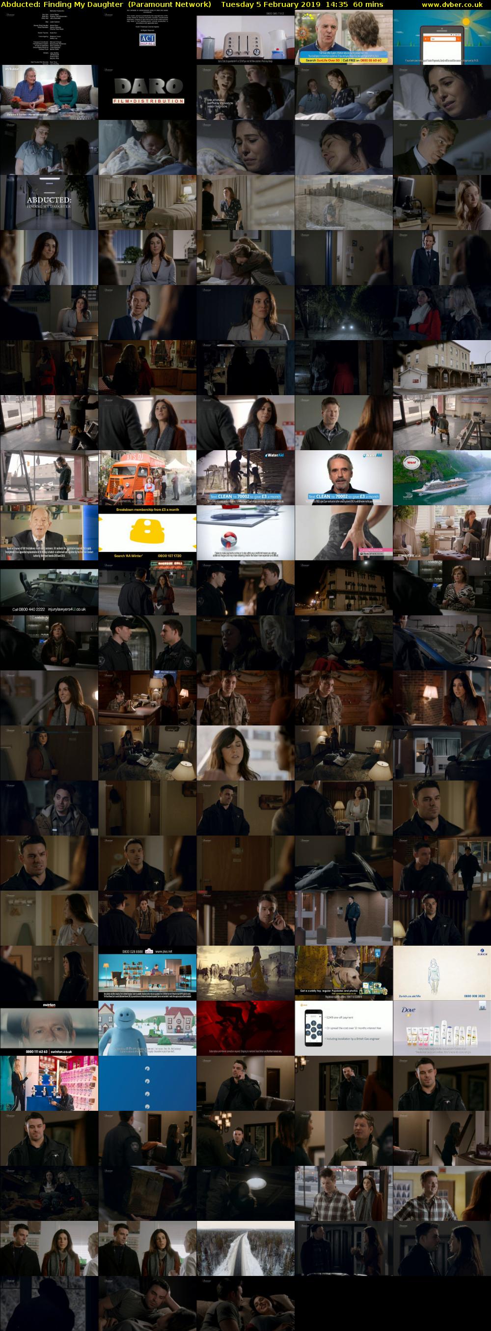 Abducted: Finding My Daughter  (Paramount Network) Tuesday 5 February 2019 14:35 - 15:35