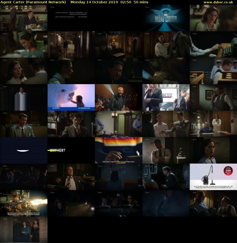 Agent Carter (Paramount Network) Monday 14 October 2019 02:50 - 03:40