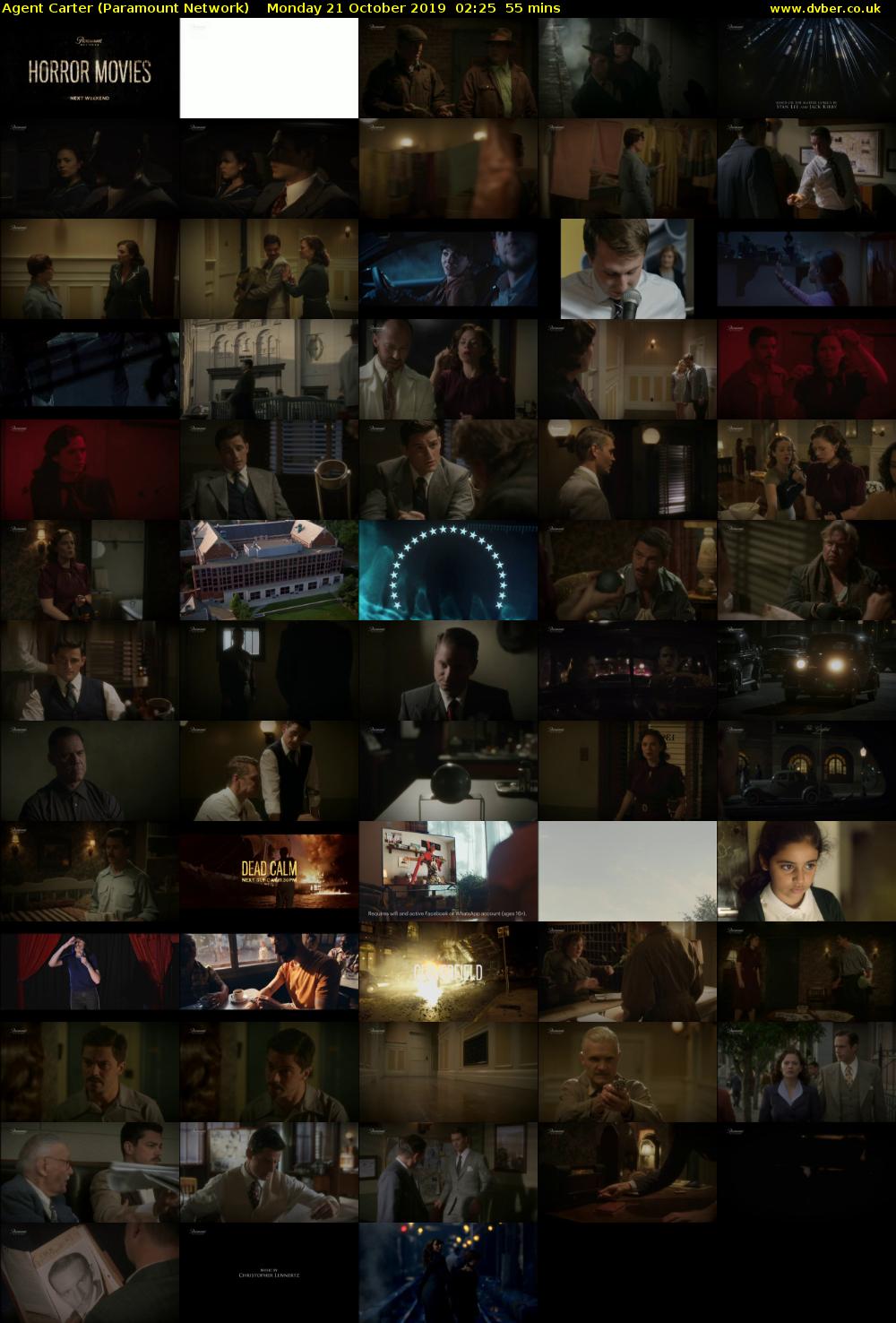 Agent Carter (Paramount Network) Monday 21 October 2019 02:25 - 03:20