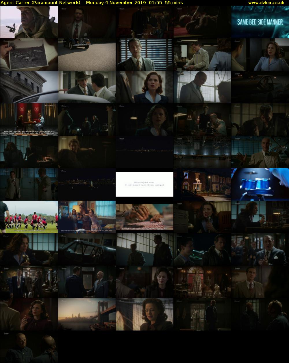 Agent Carter (Paramount Network) Monday 4 November 2019 01:55 - 02:50