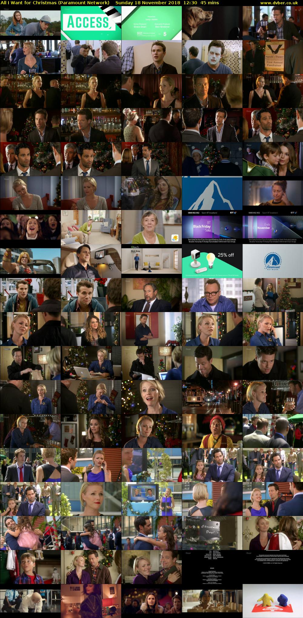 All I Want for Christmas (Paramount Network) Sunday 18 November 2018 12:30 - 13:15