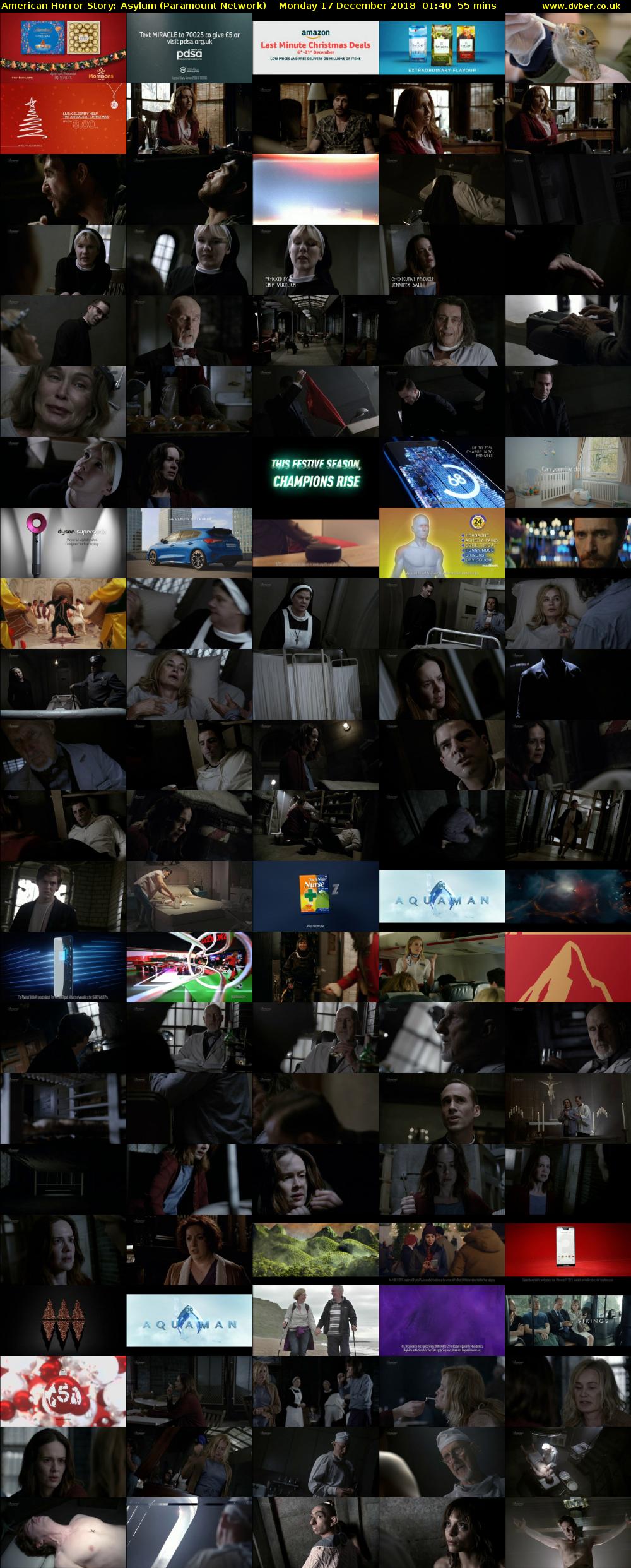 American Horror Story: Asylum (Paramount Network) Monday 17 December 2018 01:40 - 02:35