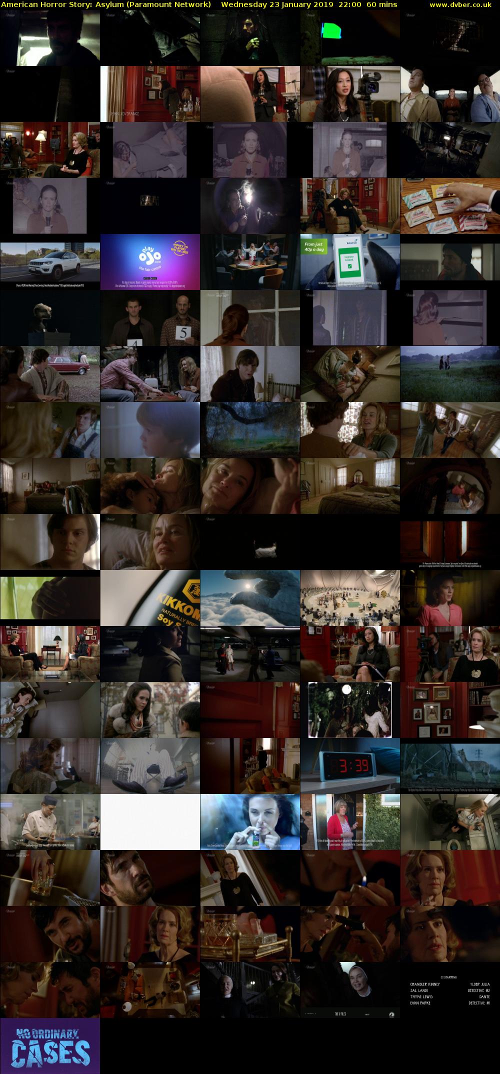 American Horror Story: Asylum (Paramount Network) Wednesday 23 January 2019 22:00 - 23:00