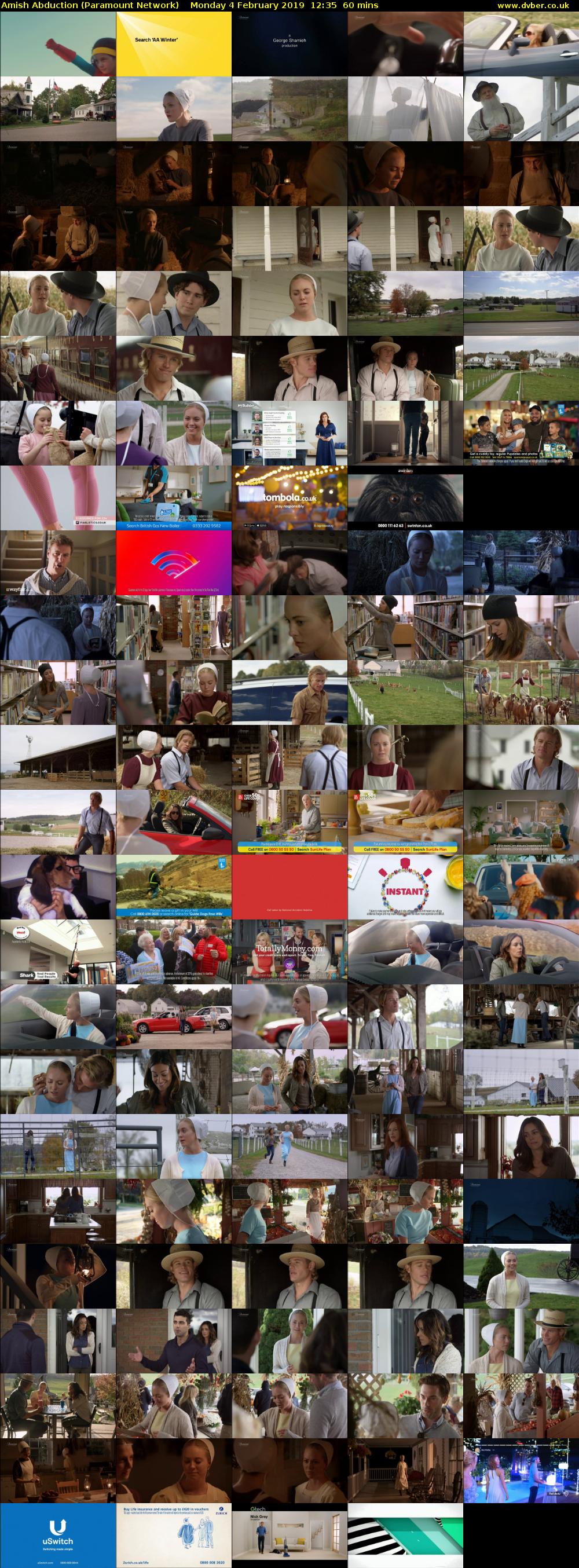 Amish Abduction (Paramount Network) Monday 4 February 2019 12:35 - 13:35