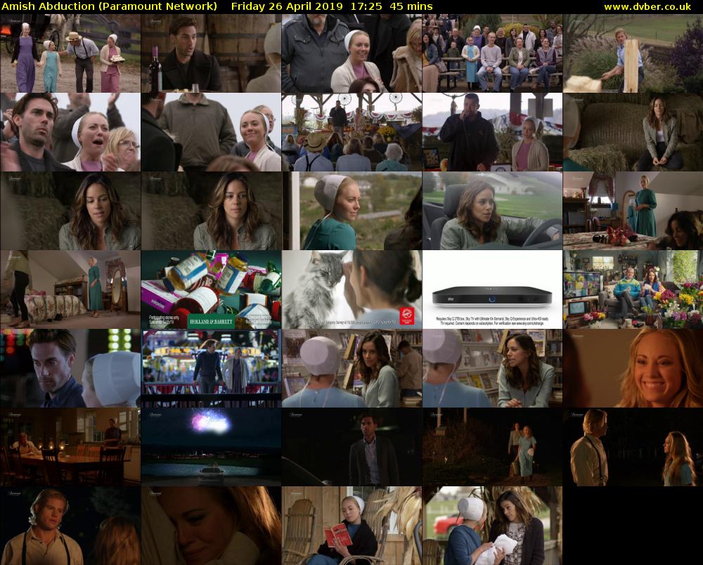 Amish Abduction (Paramount Network) Friday 26 April 2019 17:25 - 18:10