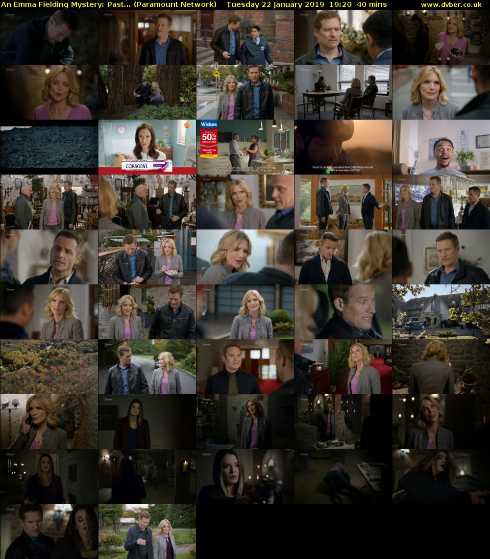 An Emma Fielding Mystery: Past... (Paramount Network) Tuesday 22 January 2019 19:20 - 20:00