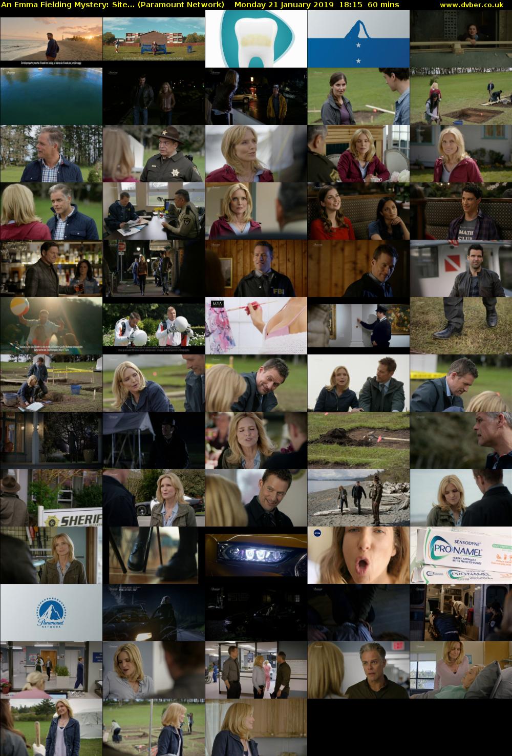 An Emma Fielding Mystery: Site... (Paramount Network) Monday 21 January 2019 18:15 - 19:15