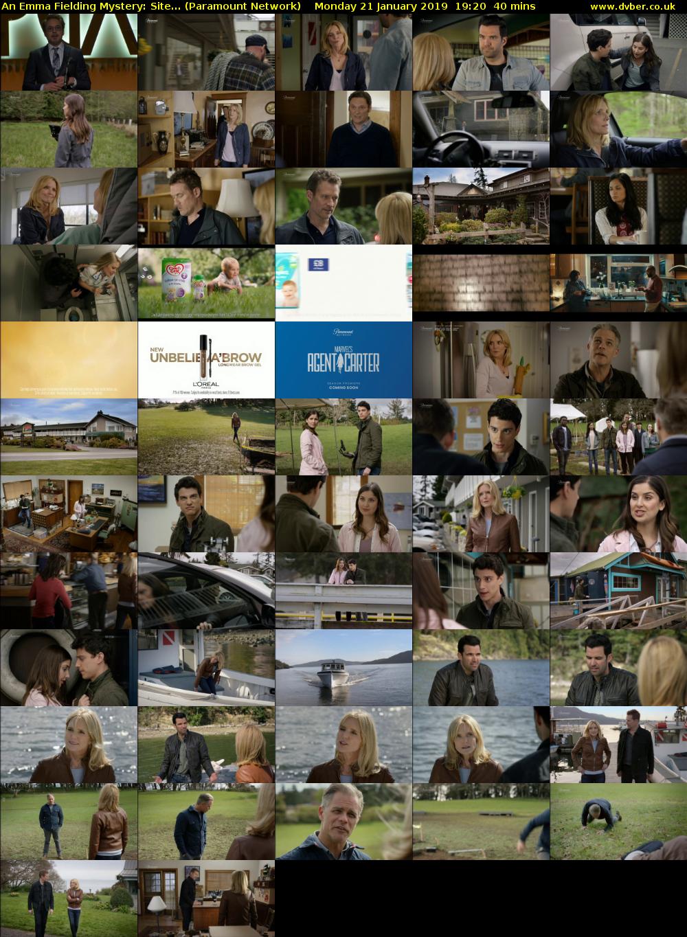 An Emma Fielding Mystery: Site... (Paramount Network) Monday 21 January 2019 19:20 - 20:00