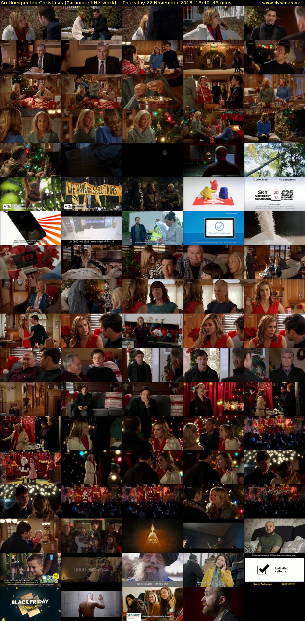 An Unexpected Christmas (Paramount Network) Thursday 22 November 2018 13:40 - 14:25