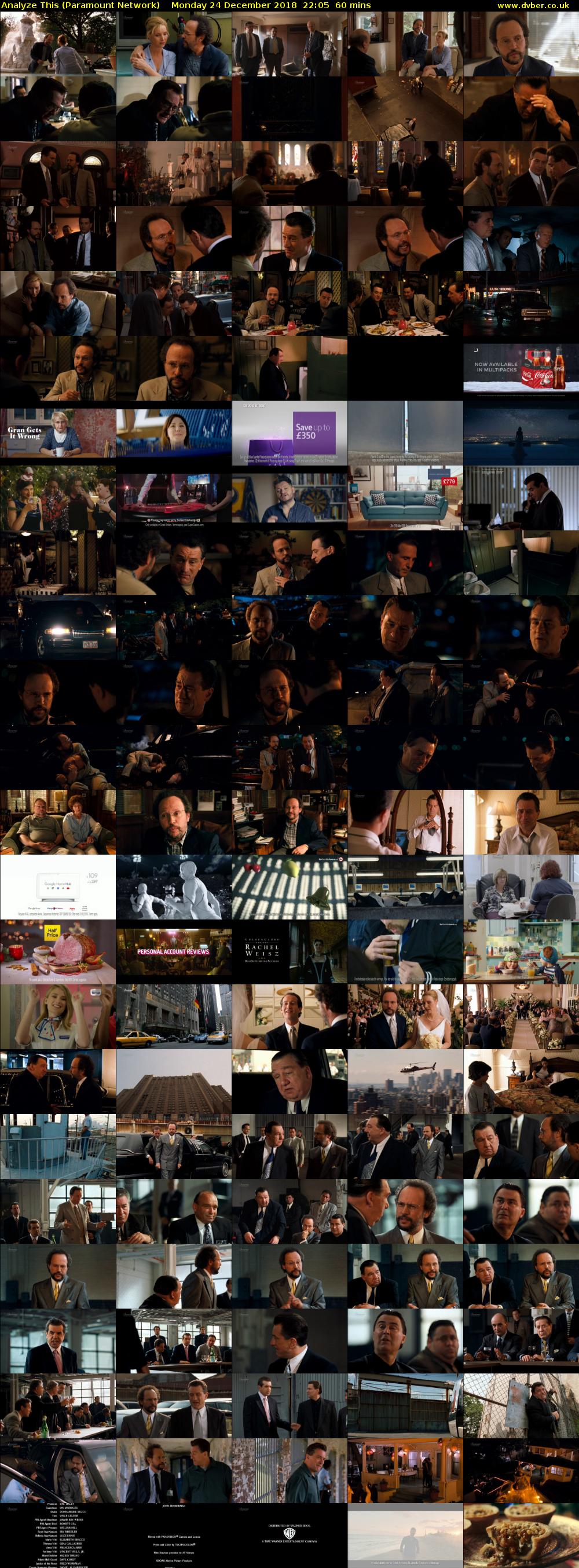 Analyze This (Paramount Network) Monday 24 December 2018 22:05 - 23:05