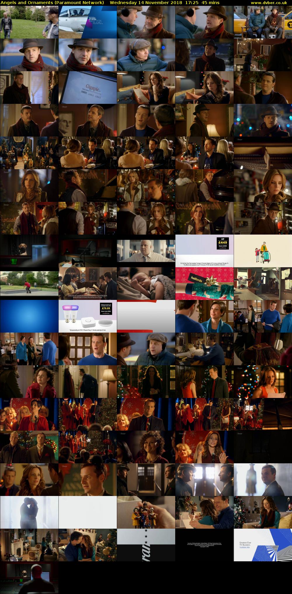 Angels and Ornaments (Paramount Network) Wednesday 14 November 2018 17:25 - 18:10