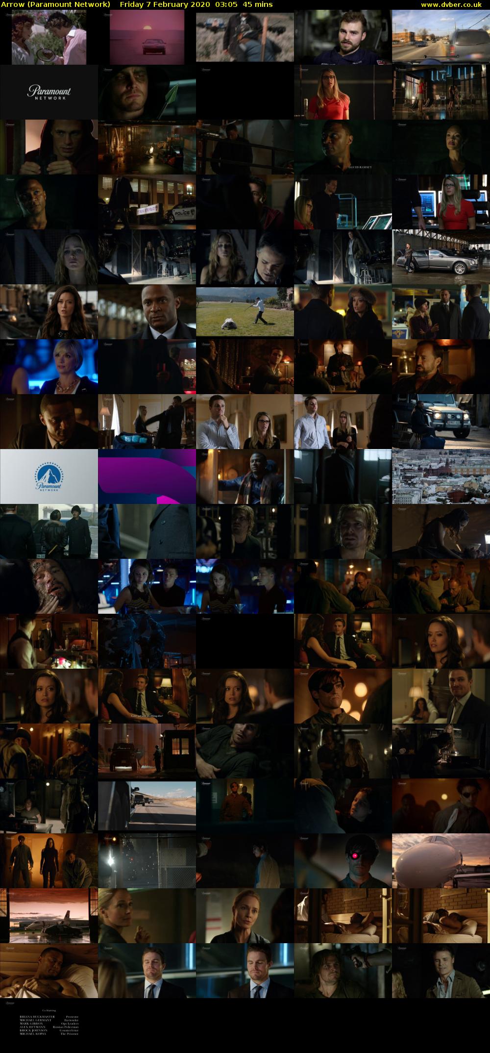 Arrow (Paramount Network) Friday 7 February 2020 03:05 - 03:50