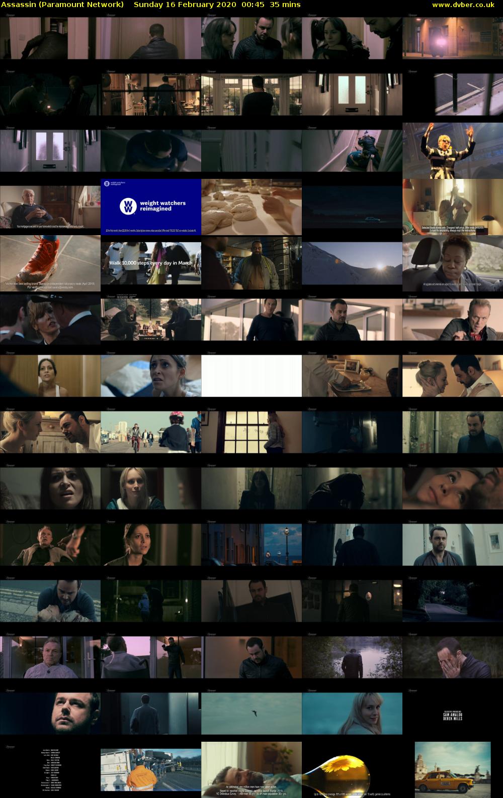 Assassin (Paramount Network) Sunday 16 February 2020 00:45 - 01:20